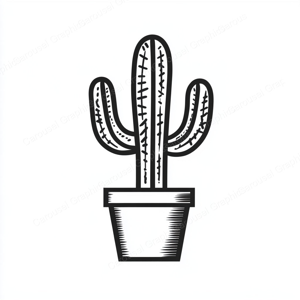 Cactus Vector Graphic preview