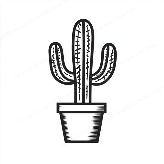 Cactus Vector Graphic preview