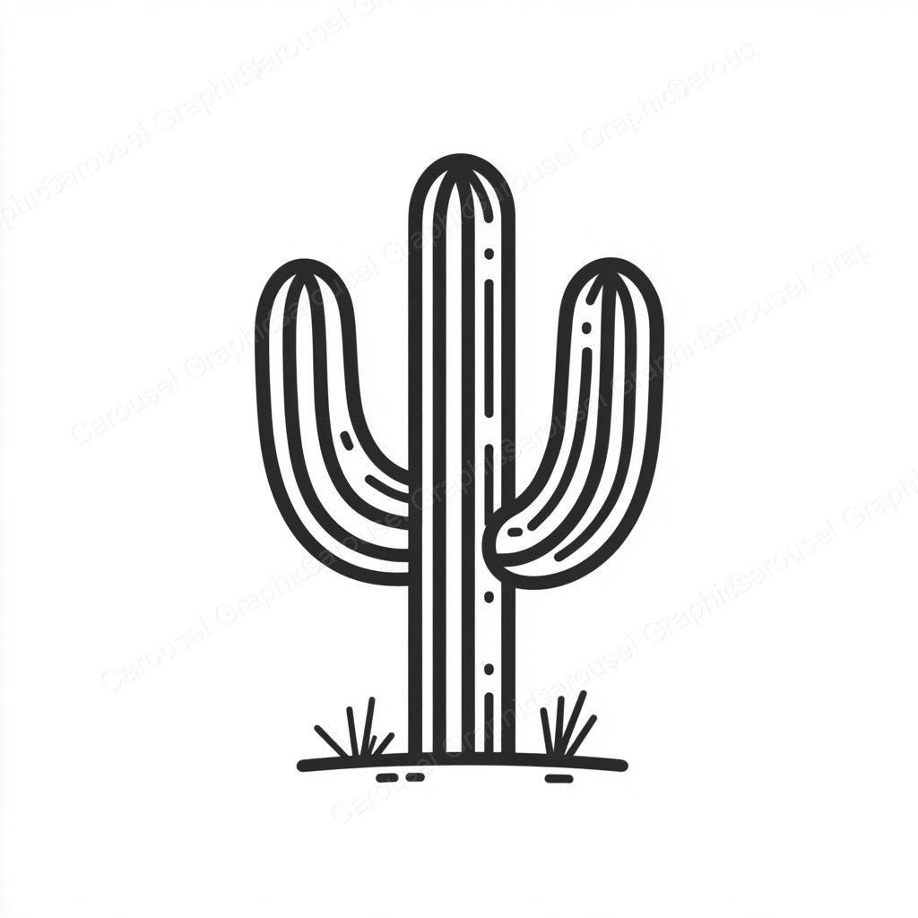 Cactus Vector Graphic preview