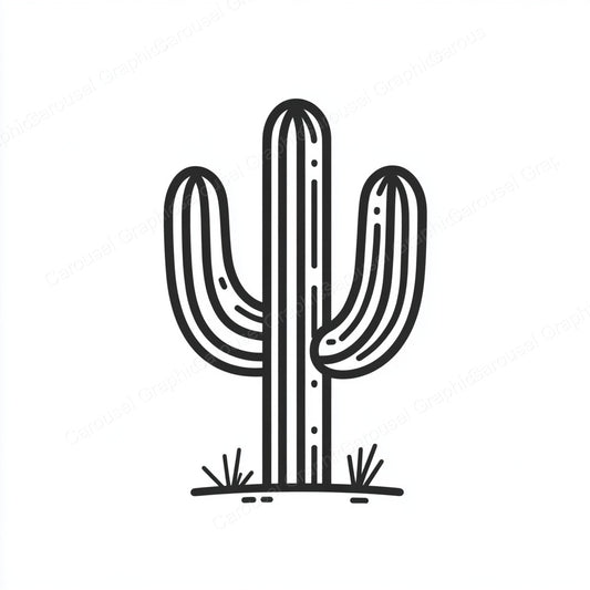 Cactus Vector Graphic preview