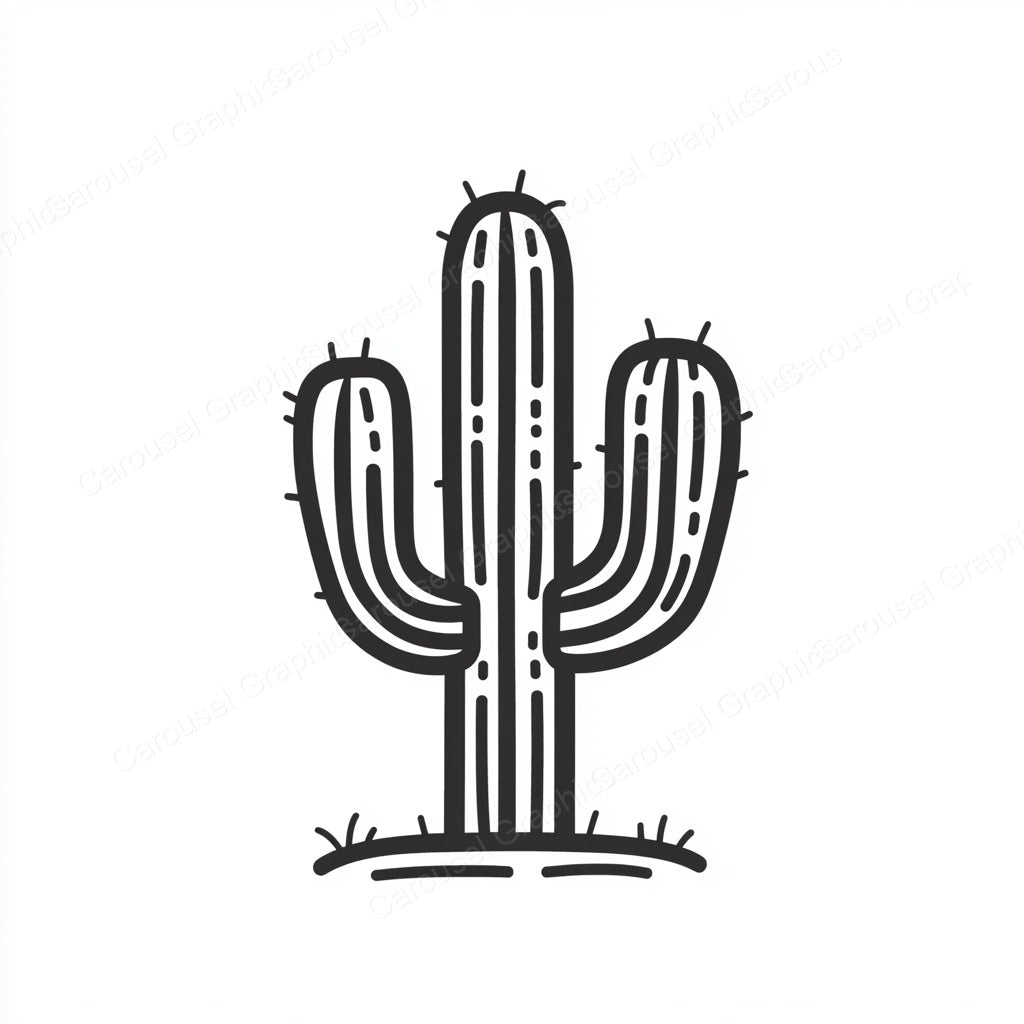Cactus Vector Graphic preview