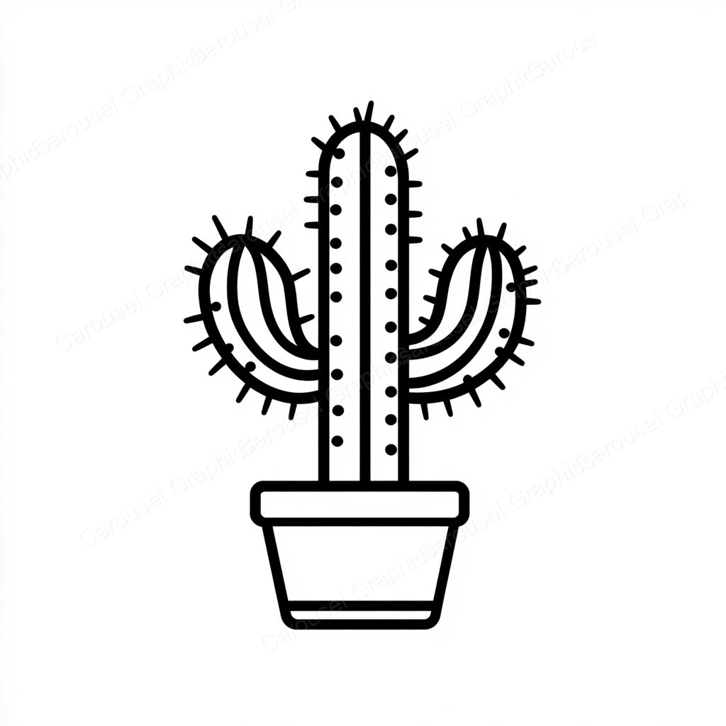Cactus Vector Graphic preview