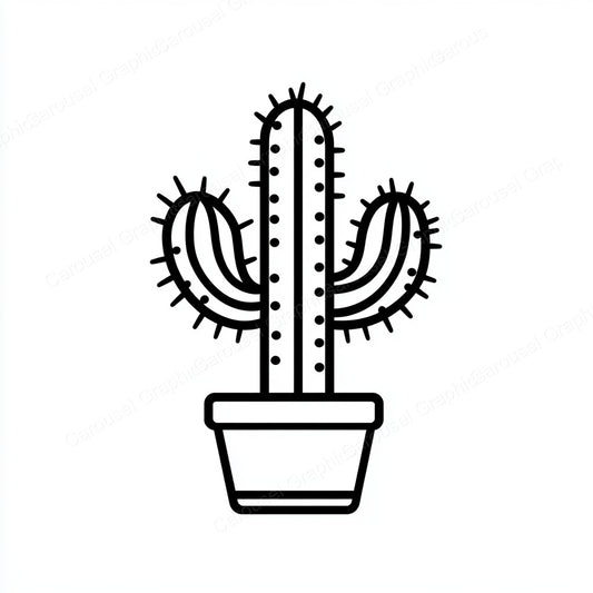 Cactus Vector Graphic preview