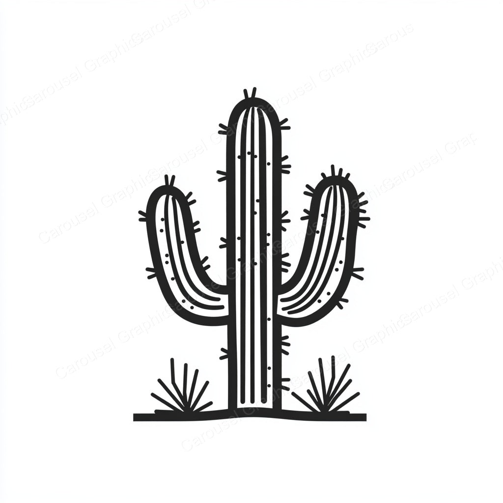 Cactus Vector Graphic preview