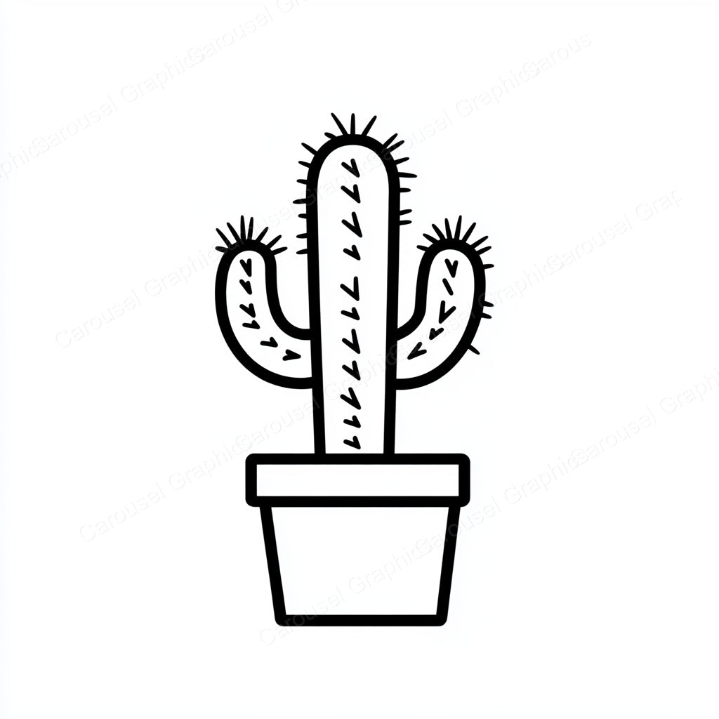 Cactus Vector Graphic preview