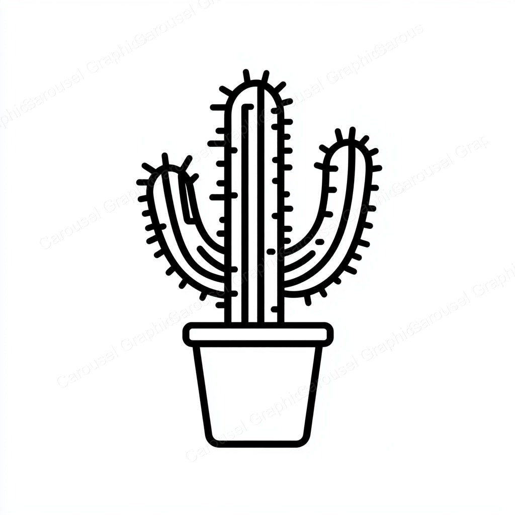 Cactus Vector Graphic preview