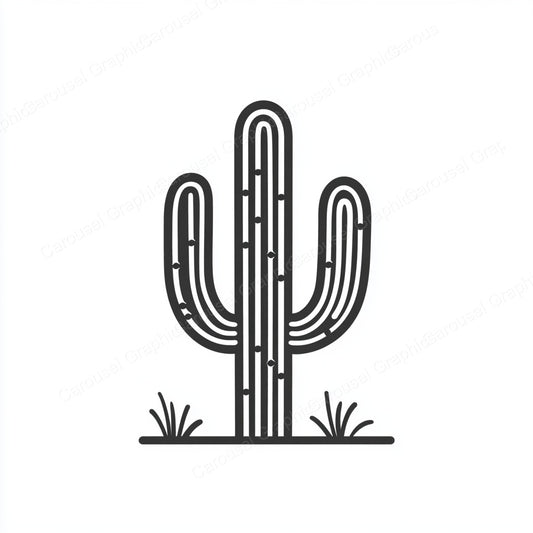 Cactus Vector Graphic preview