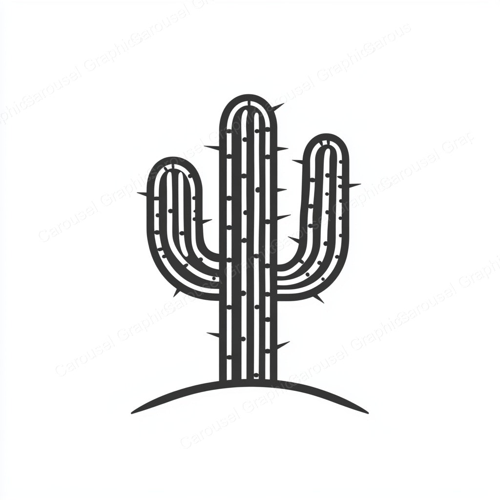 Cactus Vector Graphic preview