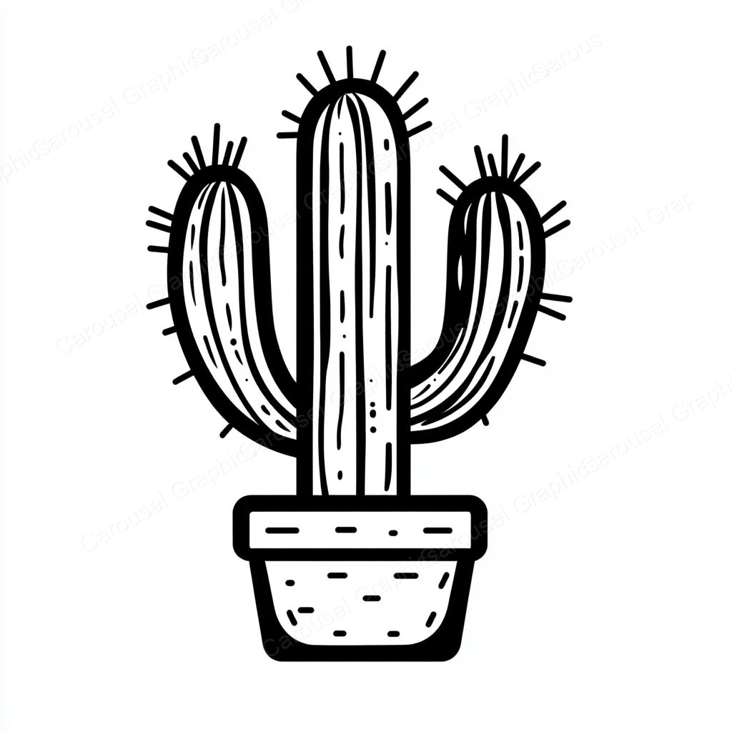 Cactus Vector Graphic preview