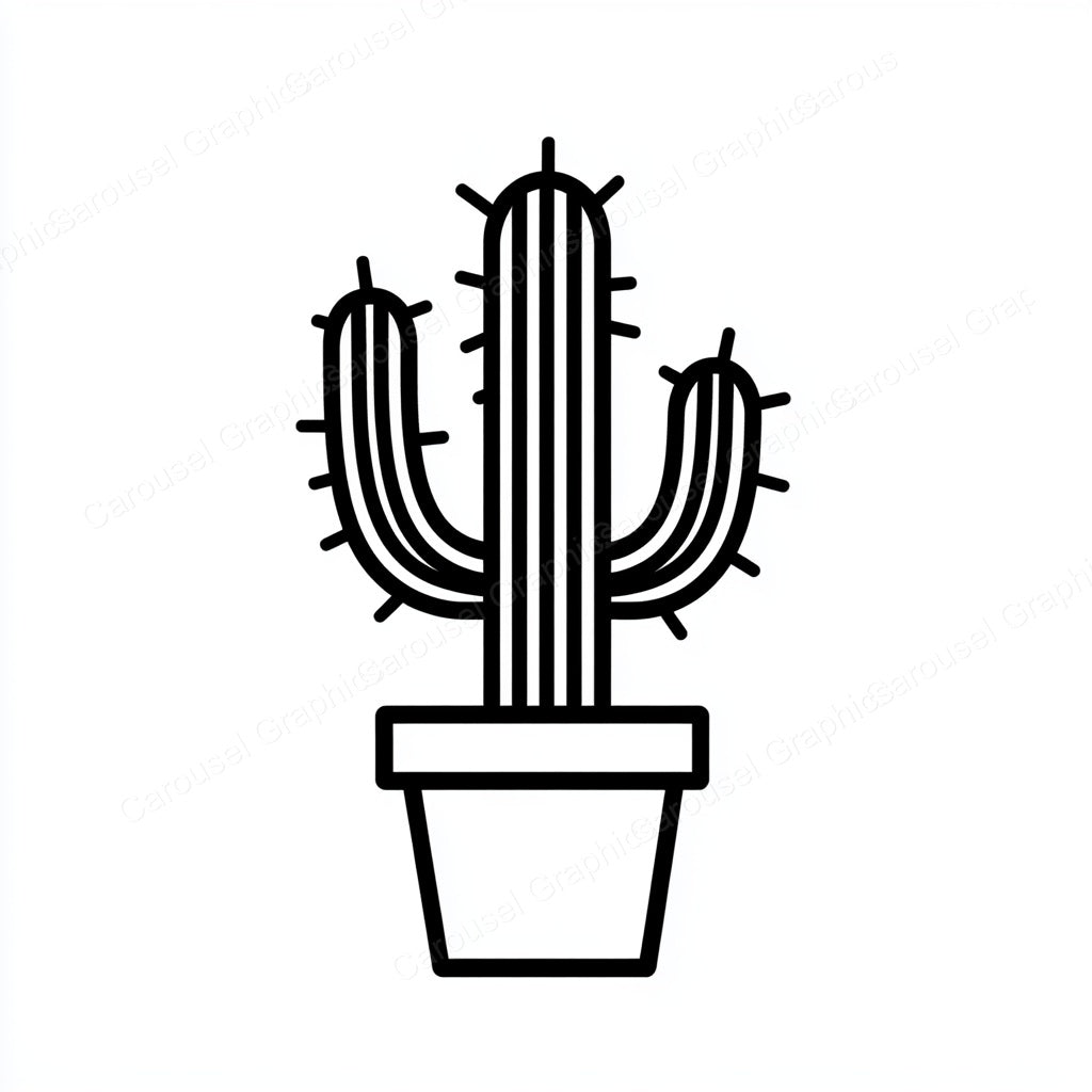 Cactus Vector Graphic preview