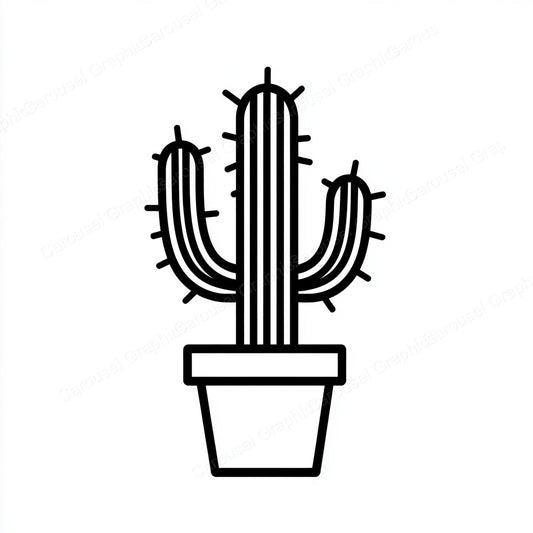 Cactus Vector Graphic preview