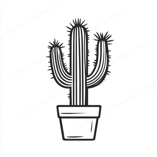 Cactus Vector Graphic preview