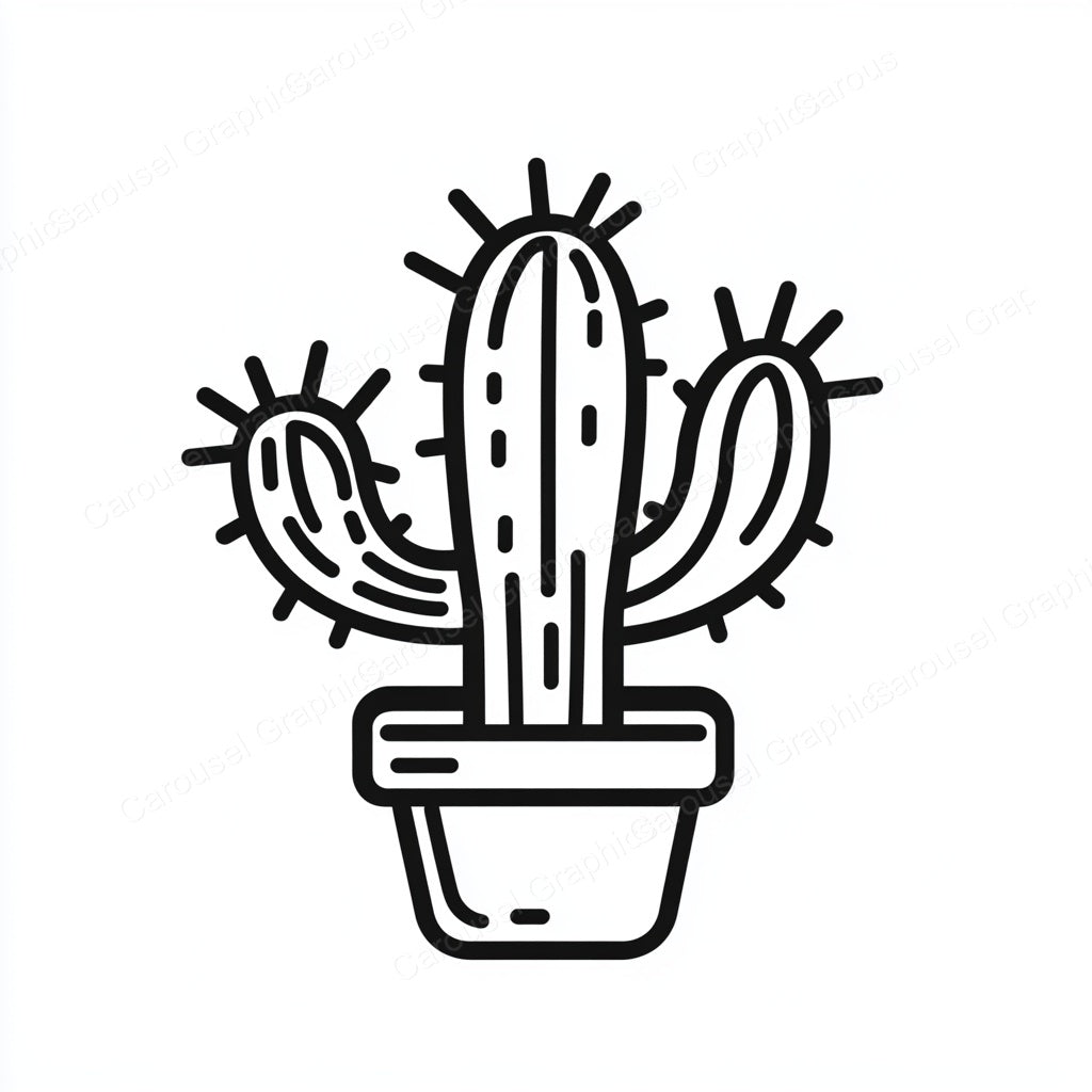 Cactus Vector Graphic preview