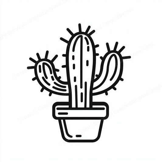 Cactus Vector Graphic preview