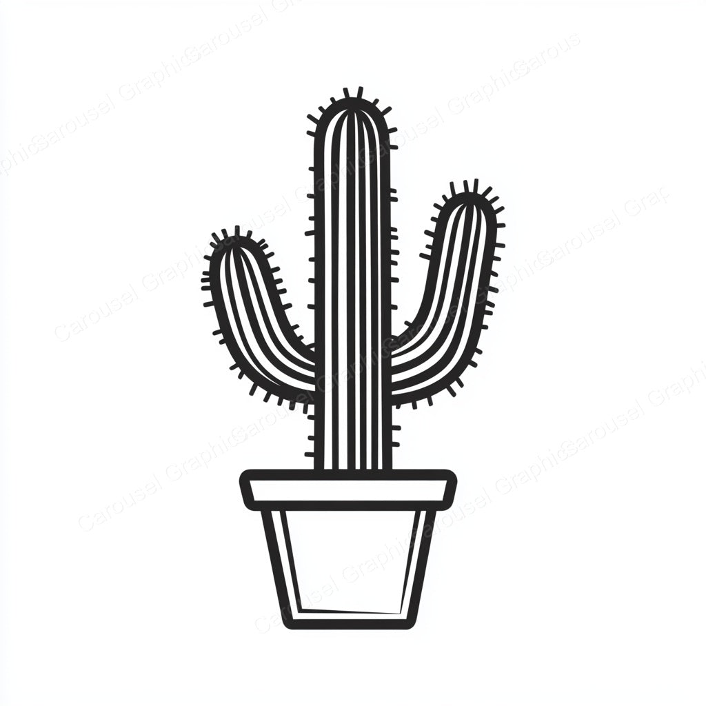 Cactus Vector Graphic preview