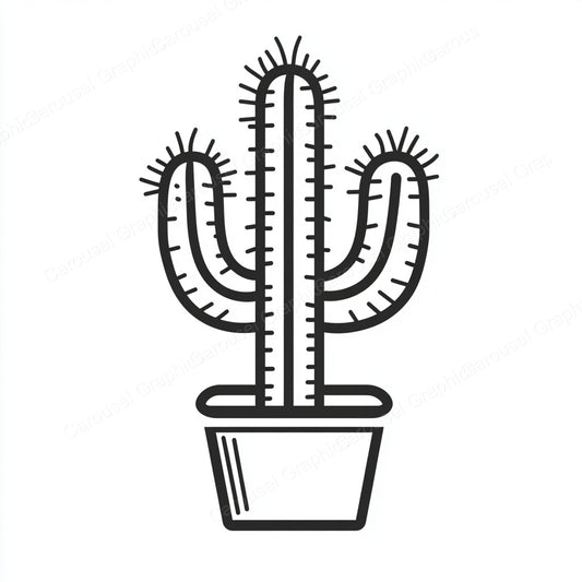 Cactus Vector Graphic preview
