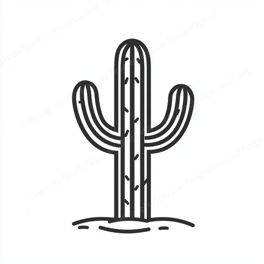 Cactus Vector Graphic preview