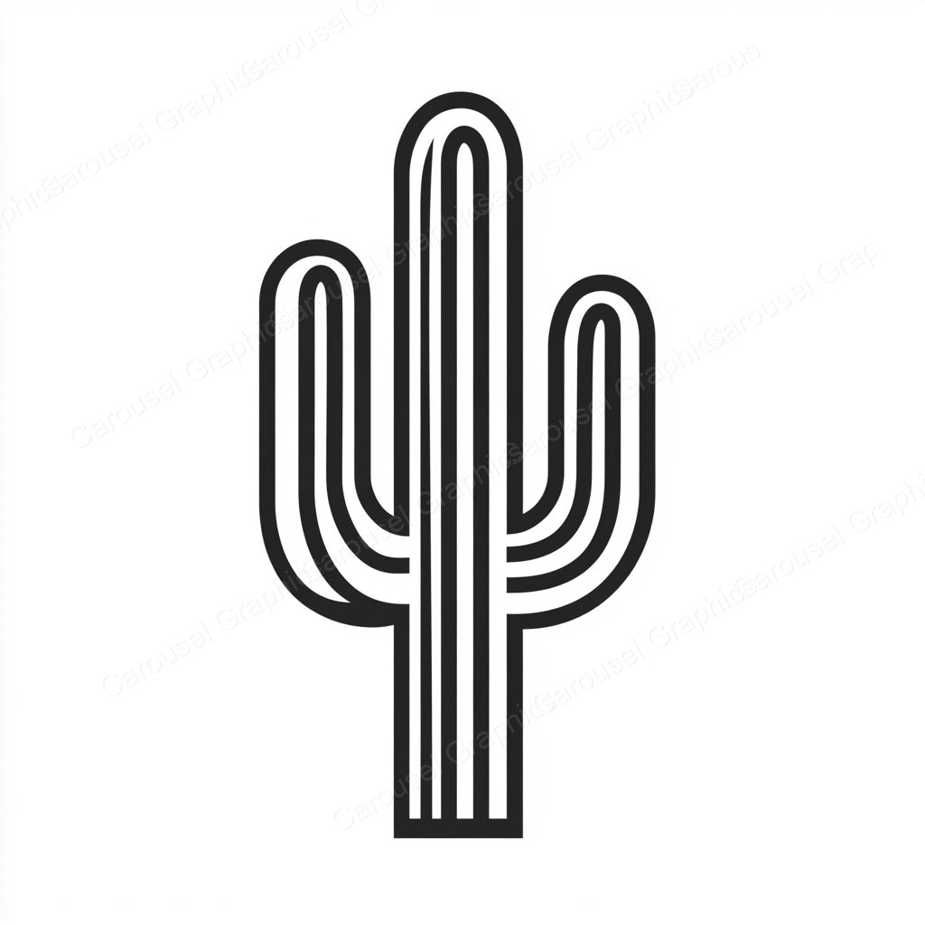 Cactus Vector Graphic preview