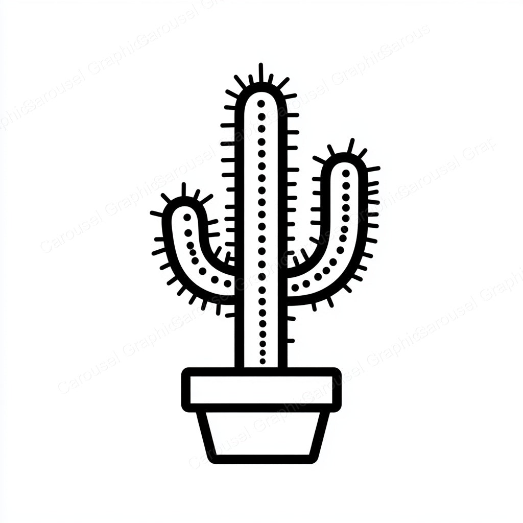 Cactus Vector Graphic preview