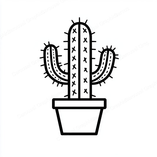 Cactus Vector Graphic preview