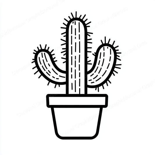 Cactus Vector Graphic preview