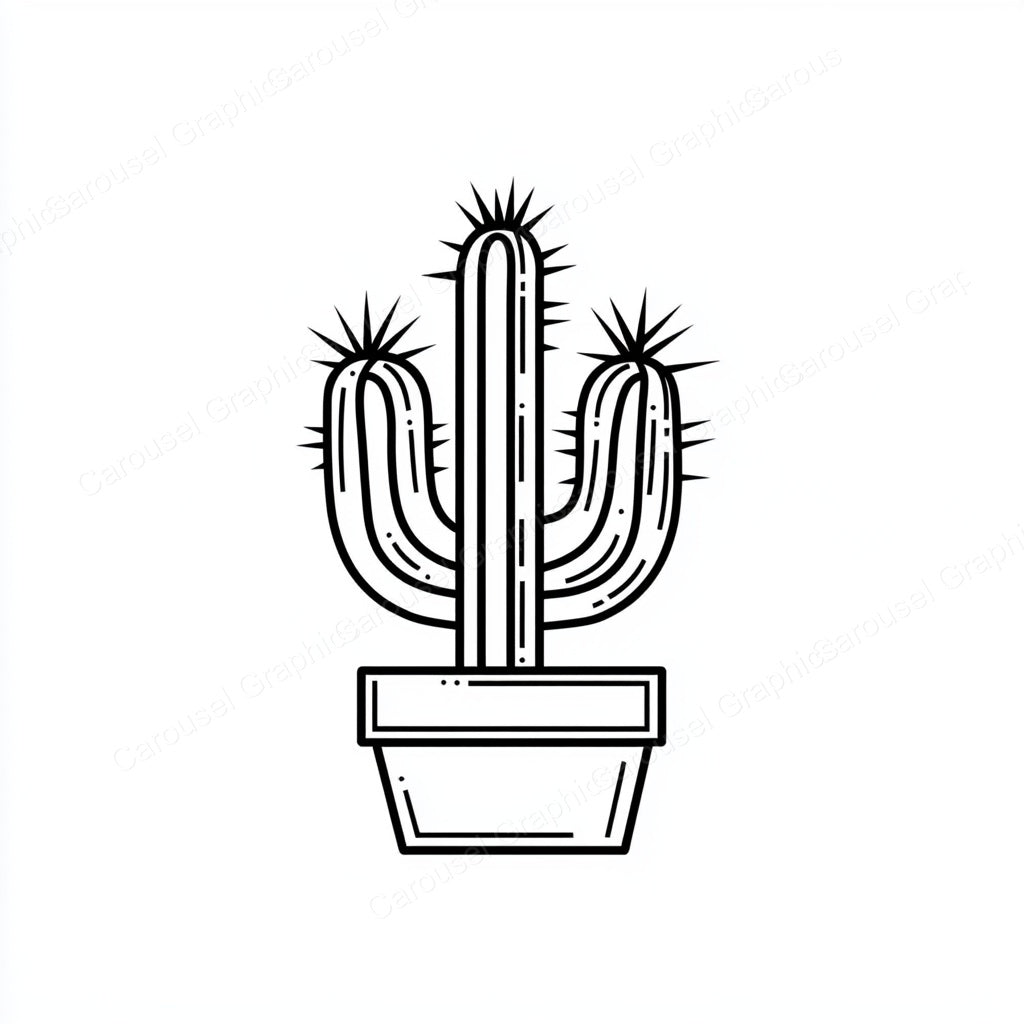 Cactus Vector Graphic preview