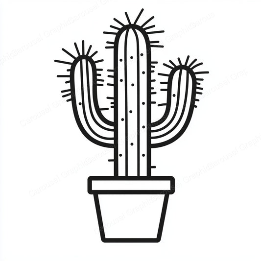 Cactus Vector Graphic preview