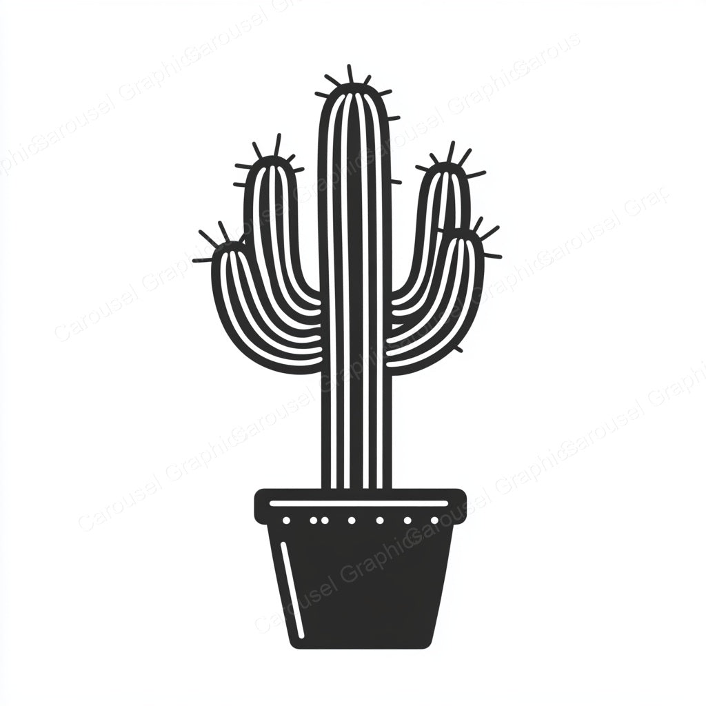 Cactus Vector Graphic preview