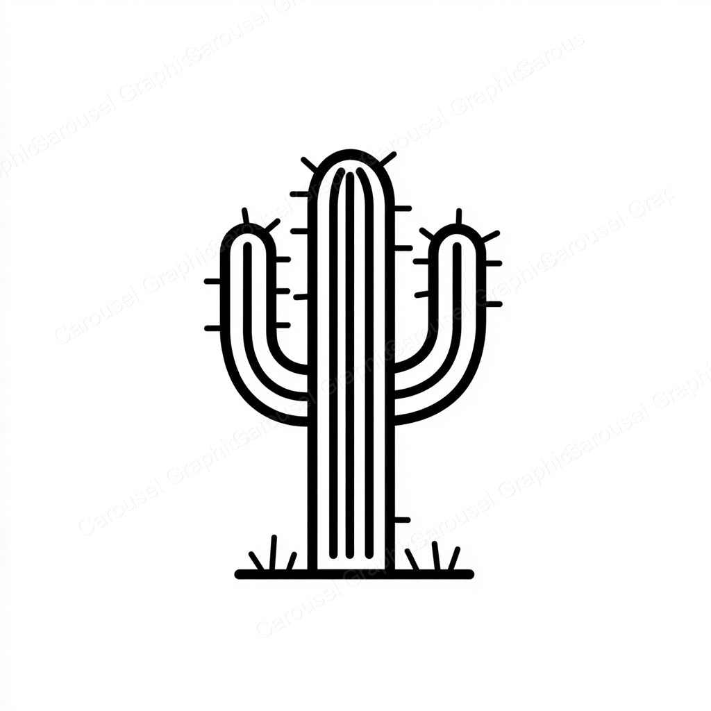 Cactus Vector Graphic preview