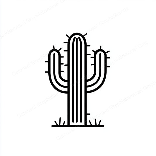 Cactus Vector Graphic preview
