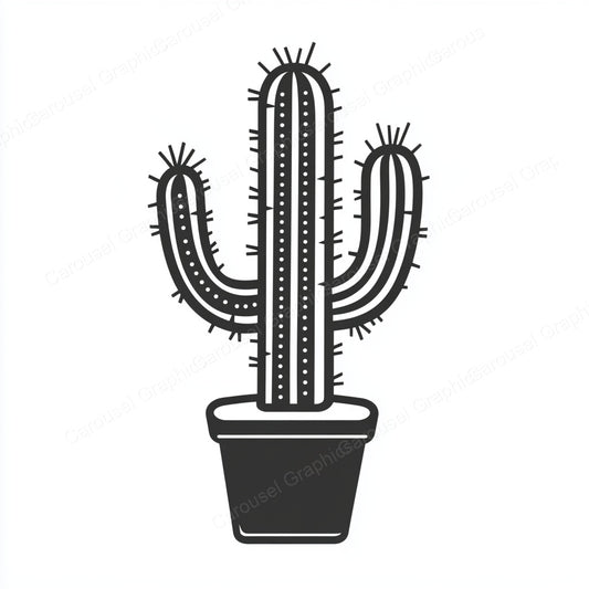 Cactus Vector Graphic preview