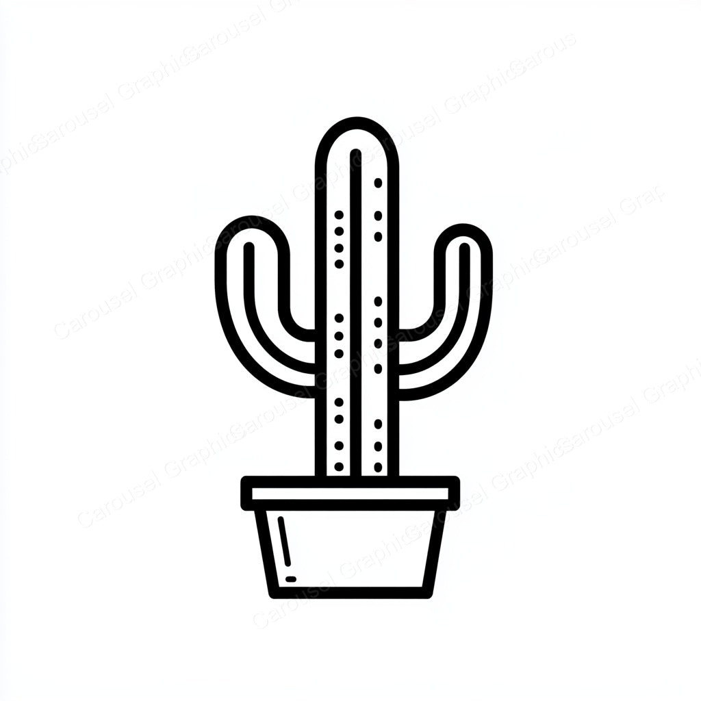Cactus Vector Graphic preview