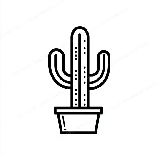 Cactus Vector Graphic preview