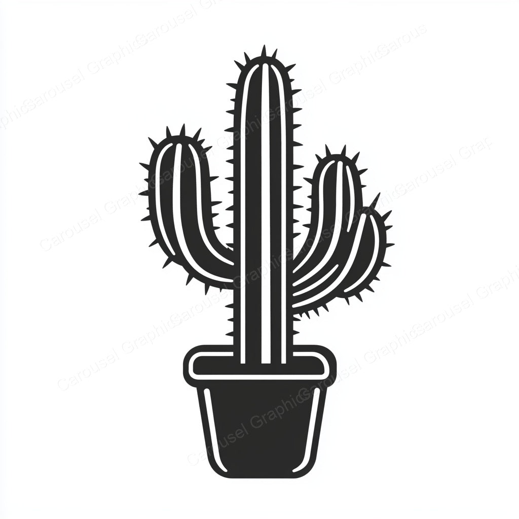 Cactus Vector Graphic preview