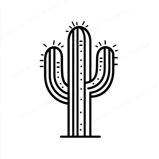 Cactus Vector Graphic preview