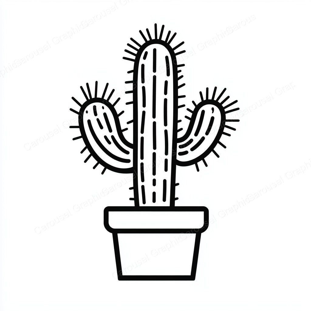Cactus Vector Graphic preview