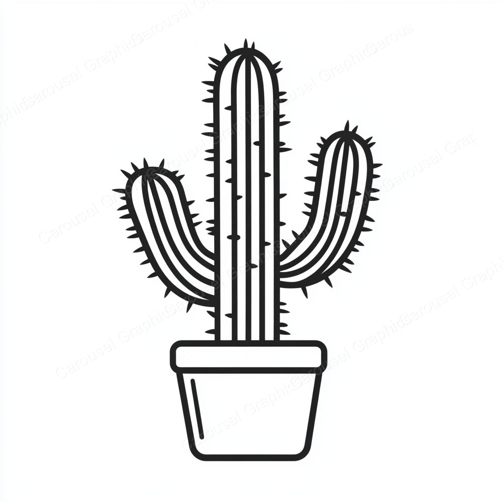 Cactus Vector Graphic preview
