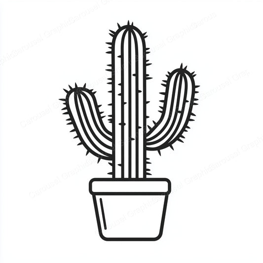 Cactus Vector Graphic preview
