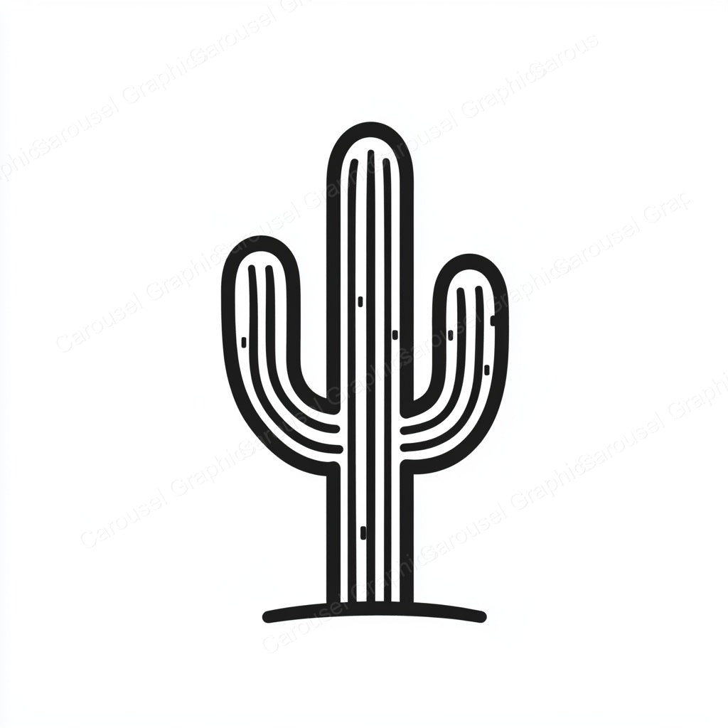 Cactus Vector Graphic preview