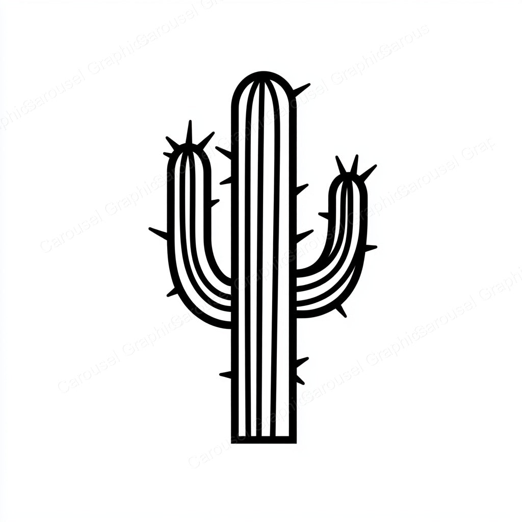 Cactus Vector Graphic preview