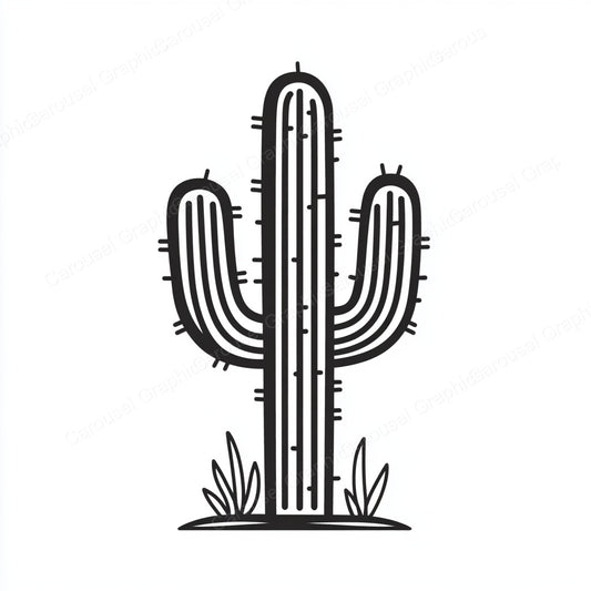 Cactus Vector Graphic preview