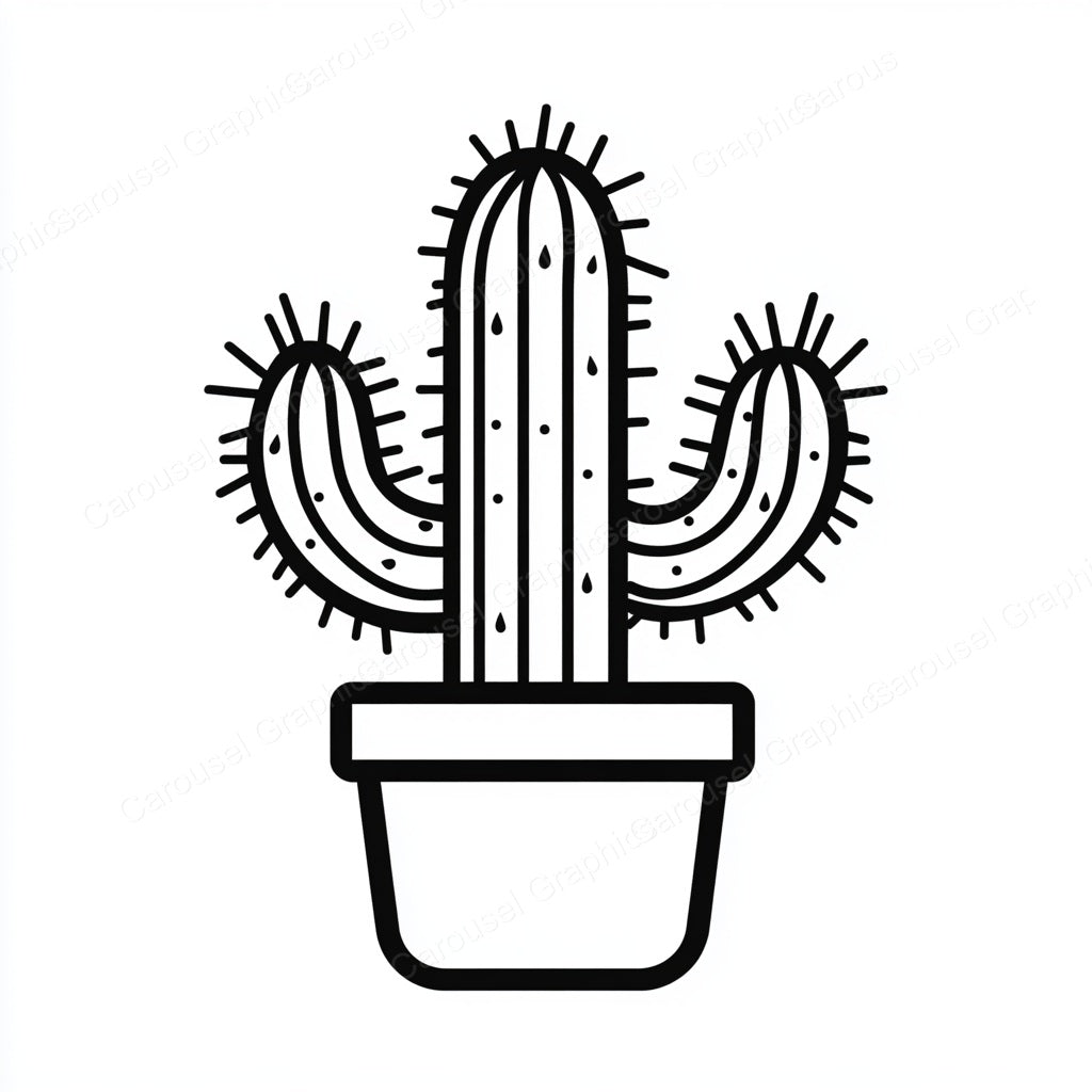 Cactus Vector Graphic preview