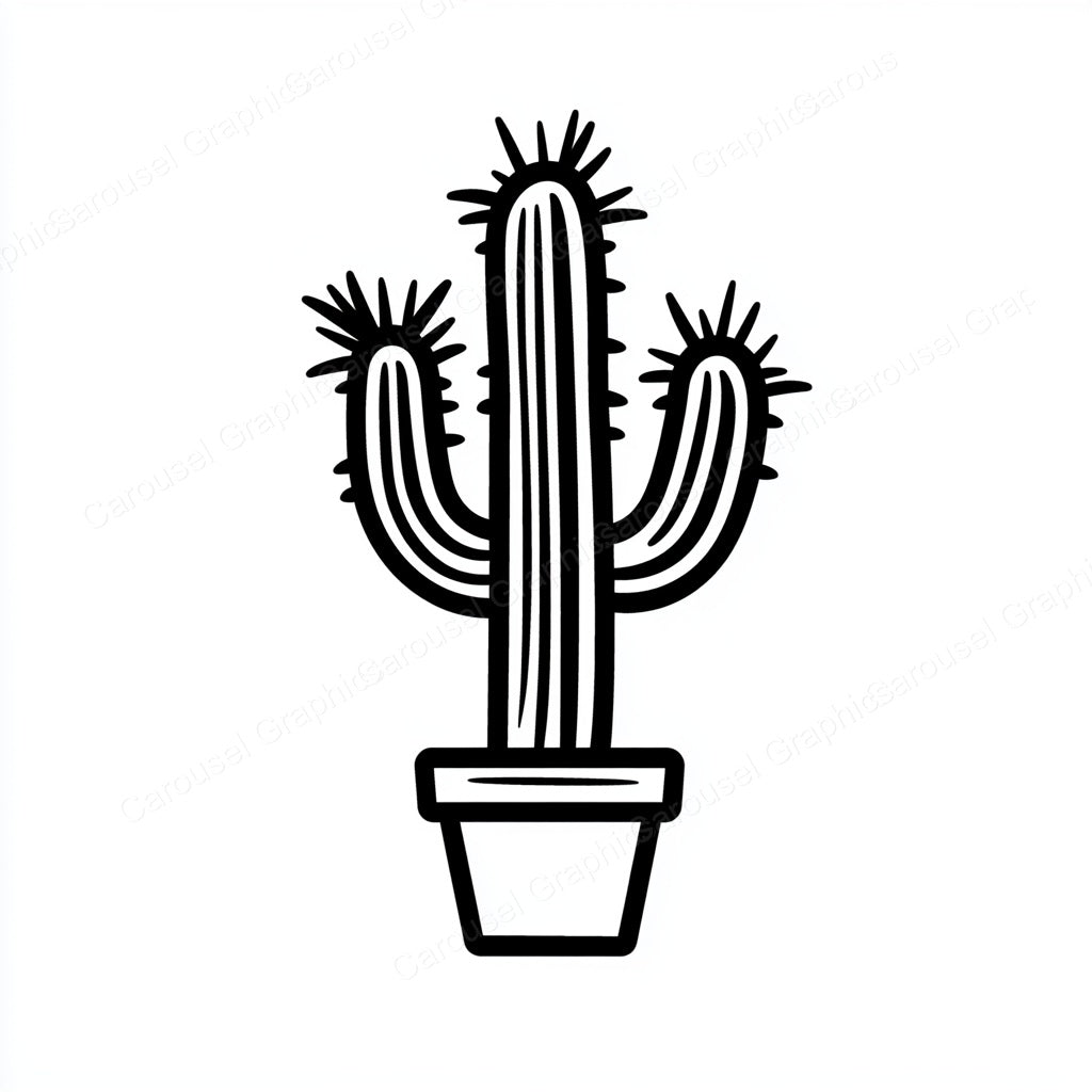 Cactus Vector Graphic preview