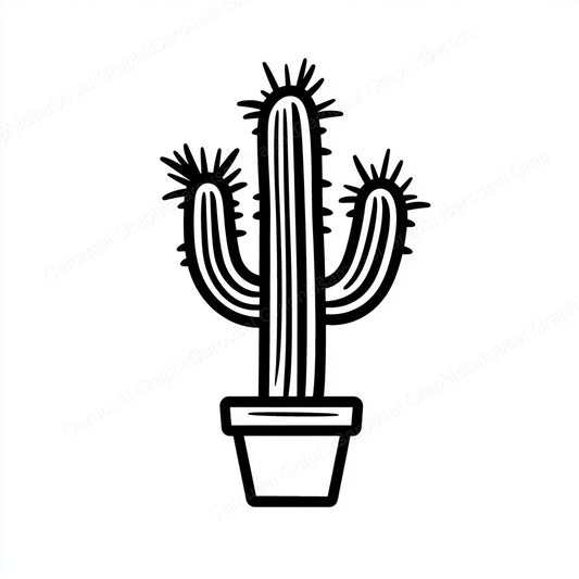 Cactus Vector Graphic preview
