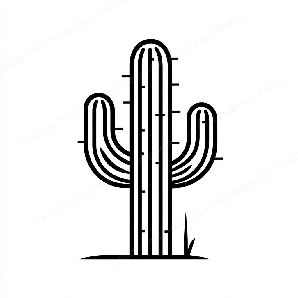 Cactus Vector Graphic preview