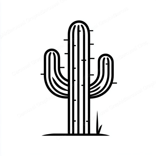 Cactus Vector Graphic preview