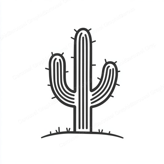 Cactus Vector Graphic preview