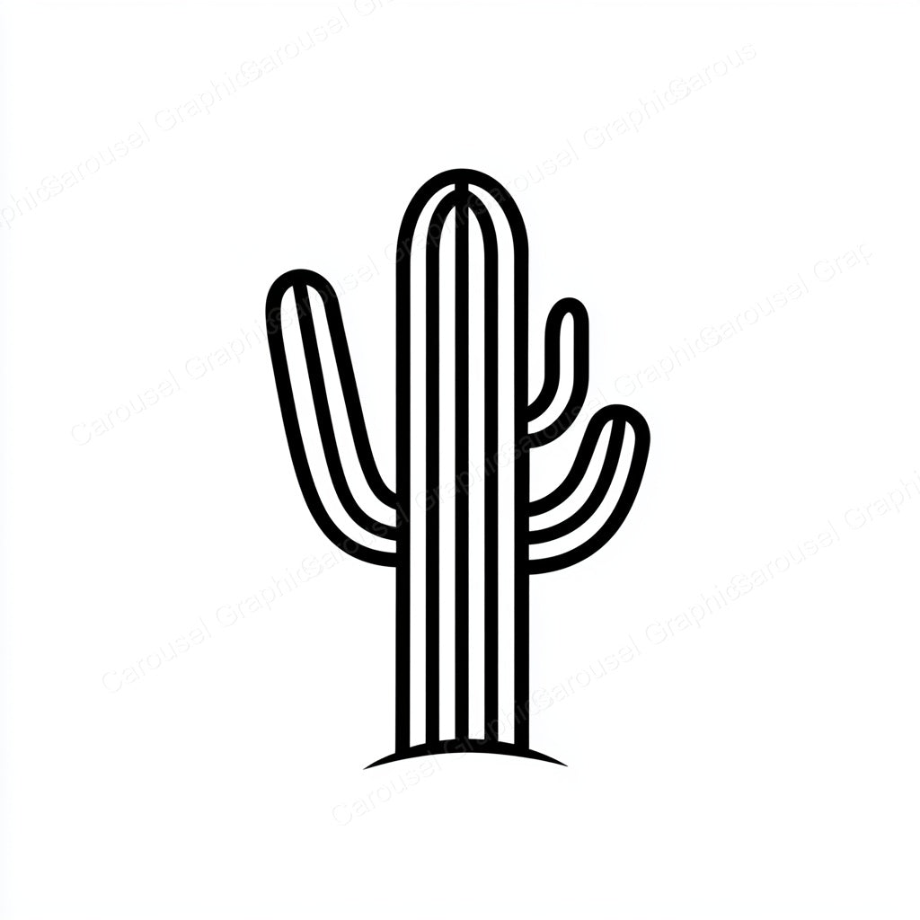 Cactus Vector Graphic preview