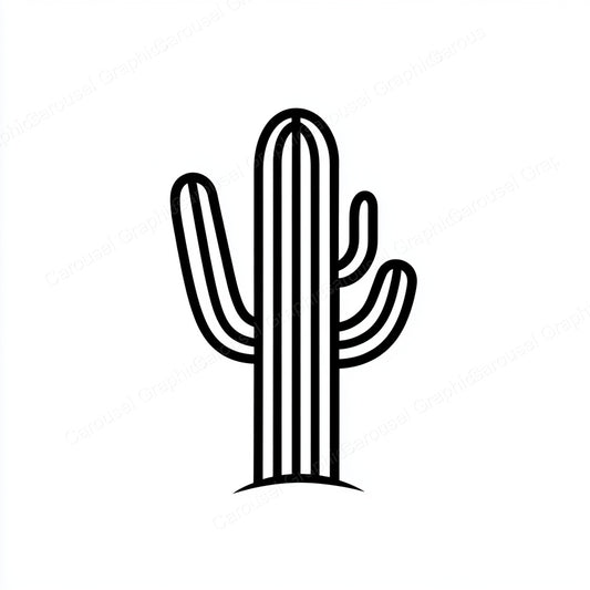 Cactus Vector Graphic preview