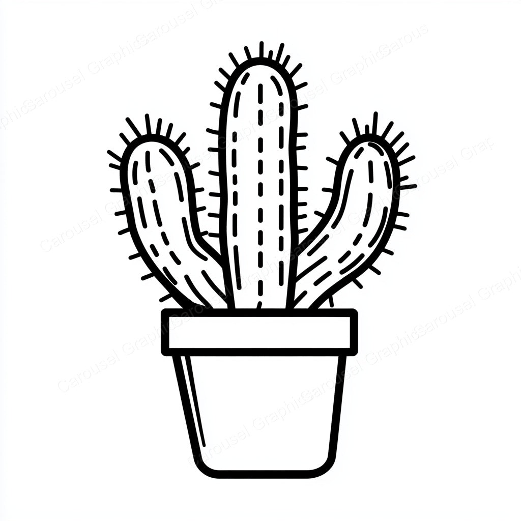 Cactus Vector Graphic preview